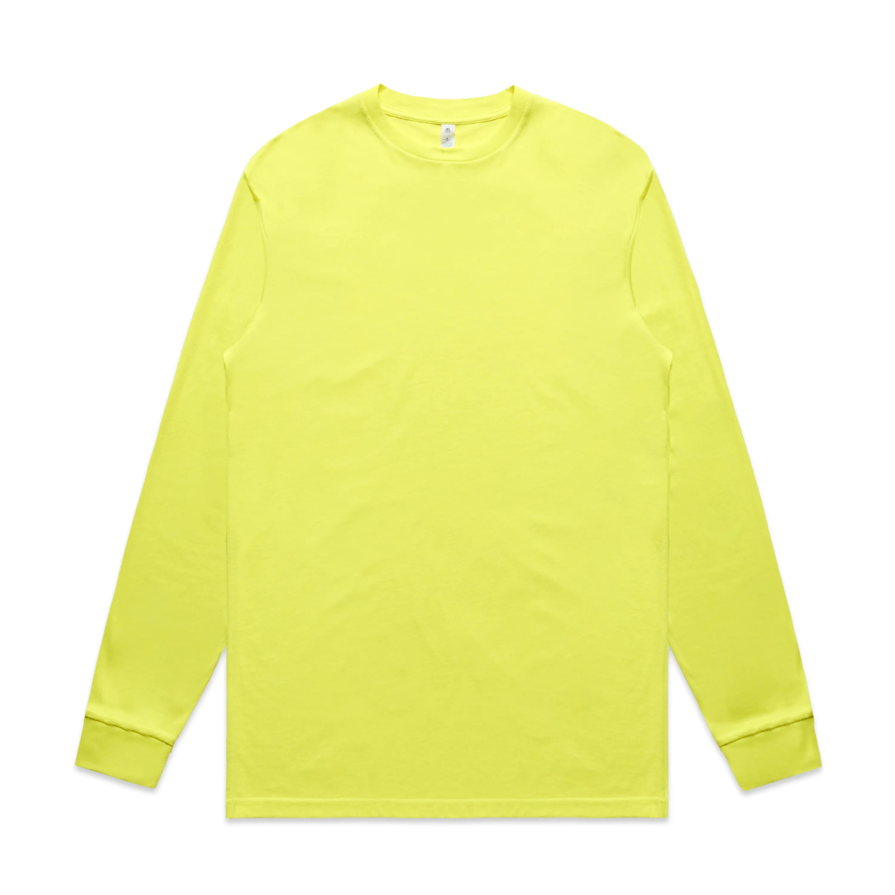 Ascolour Mens Block  Safety L/S Tee-(5054F)