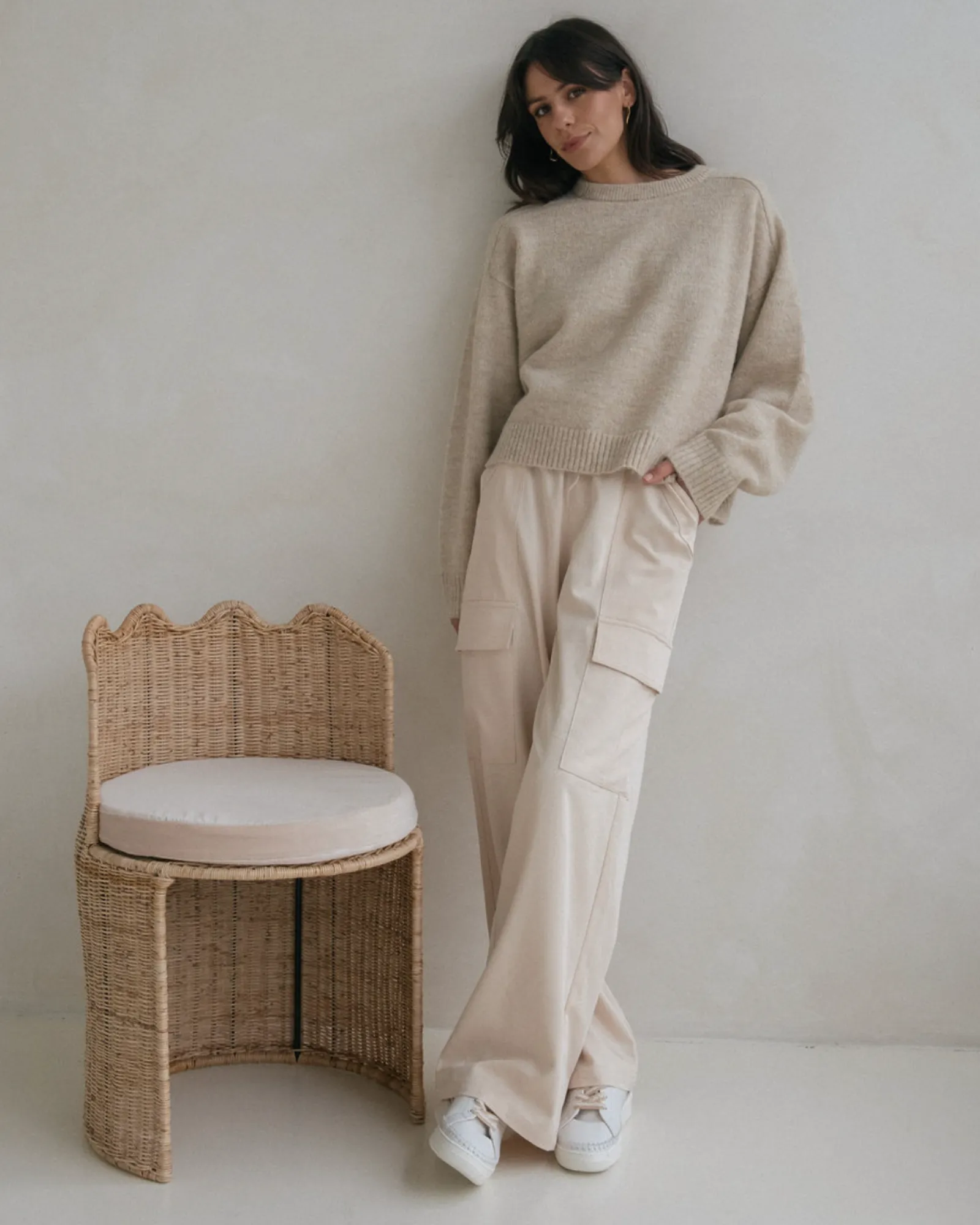 Barcelona Jumper - Oatmeal