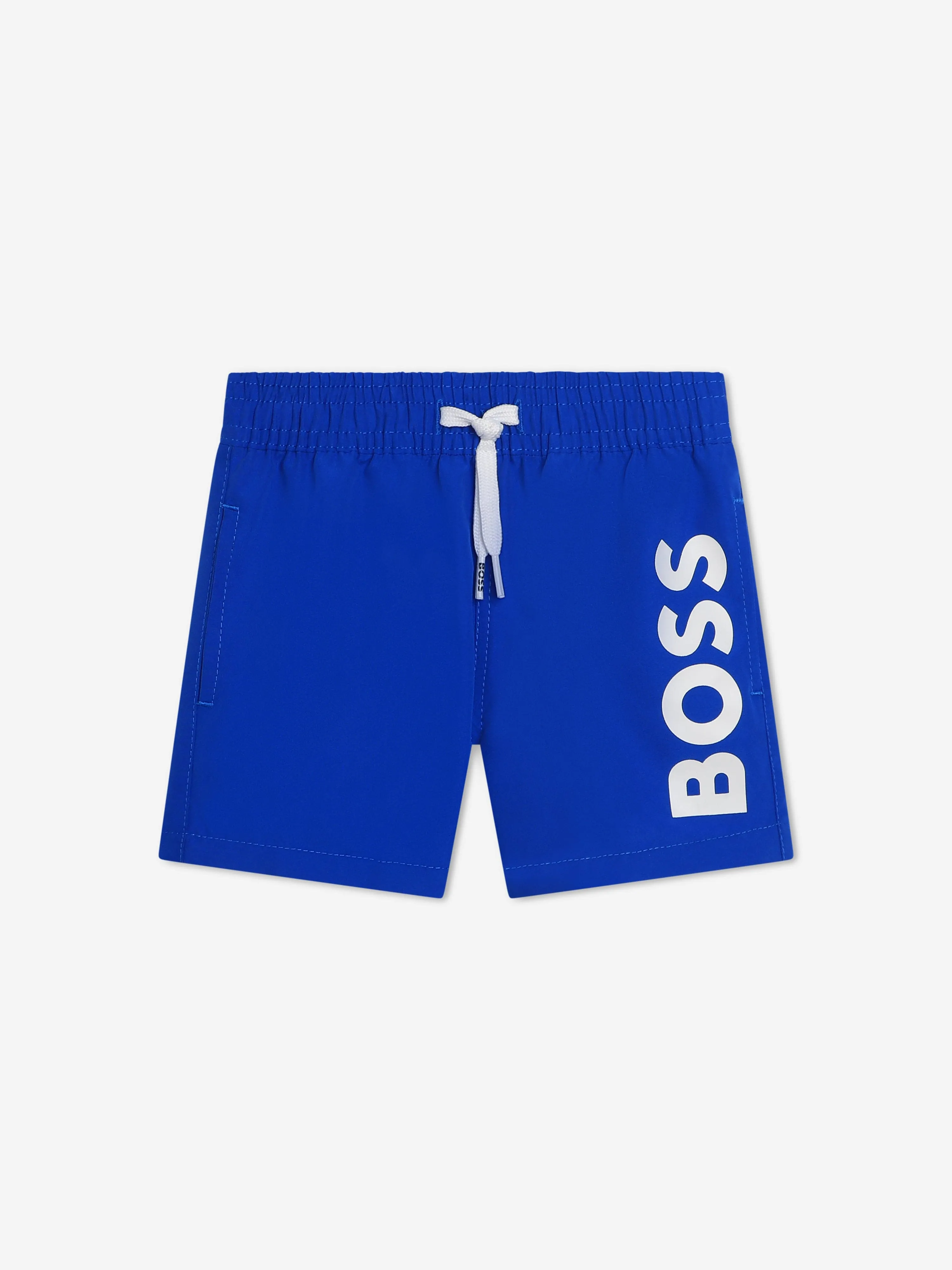 BOSS Baby Boys Logo Shorts in Blue