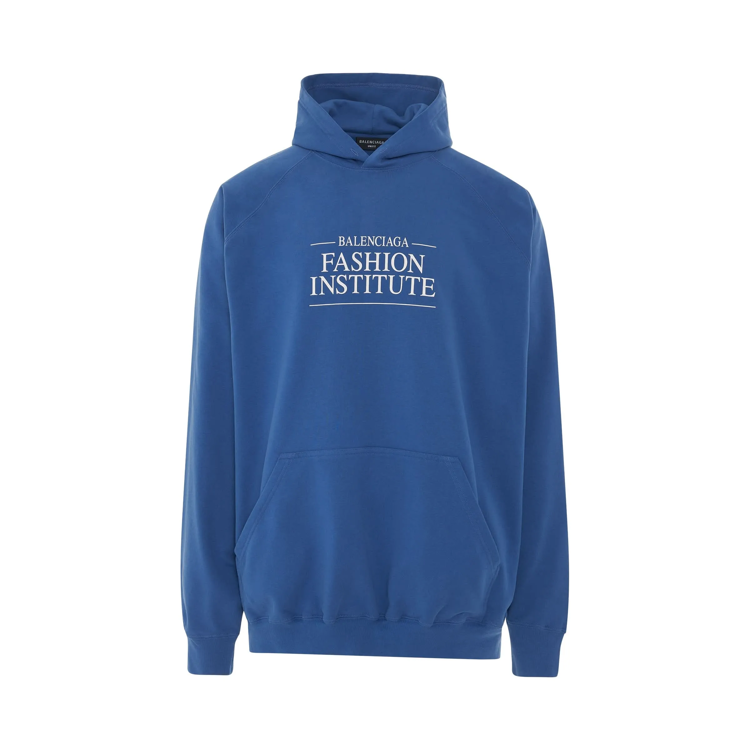 Fashion Institute Oversized Hoodie in Ocean Blue