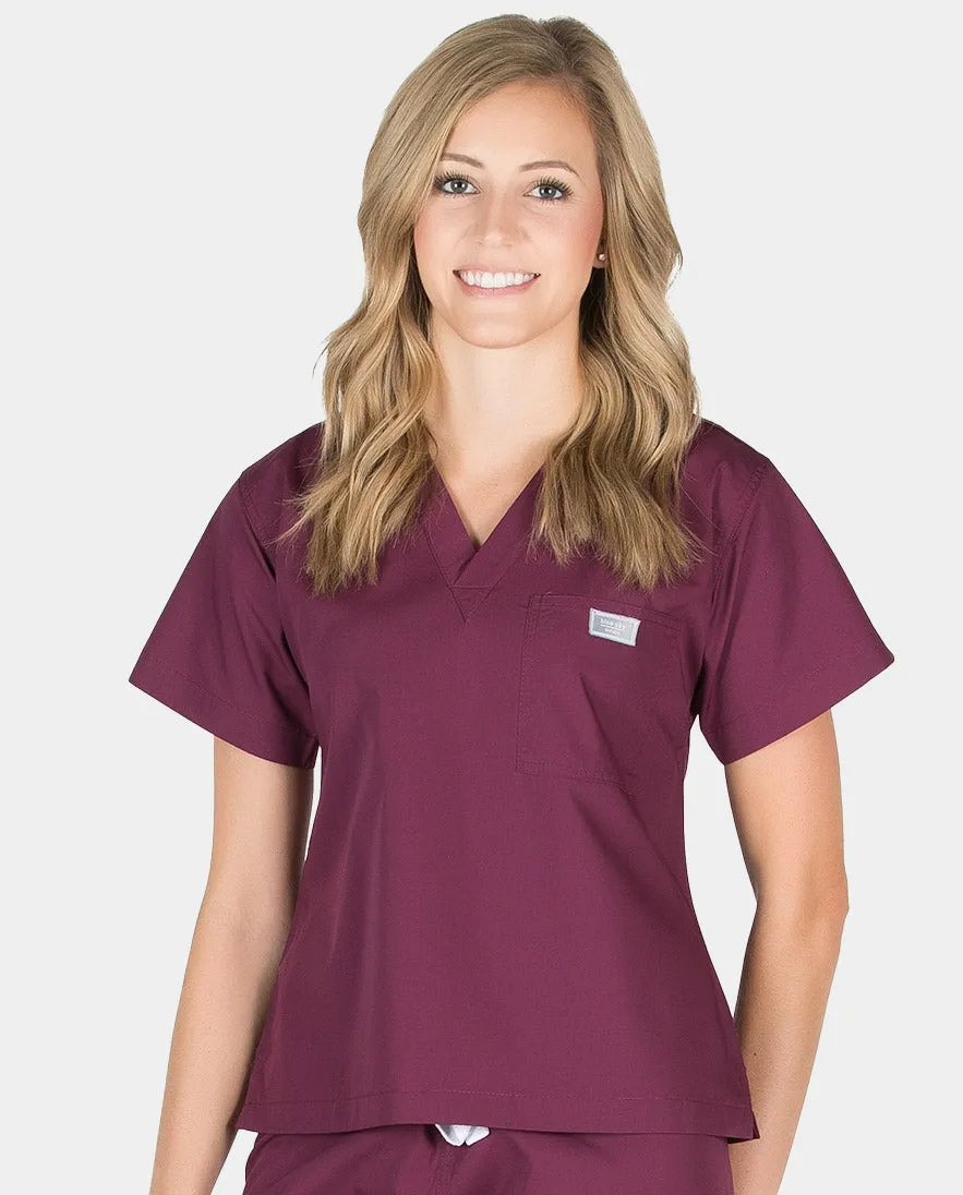 FINAL SALE - Grey Label Simple Scrub Tops