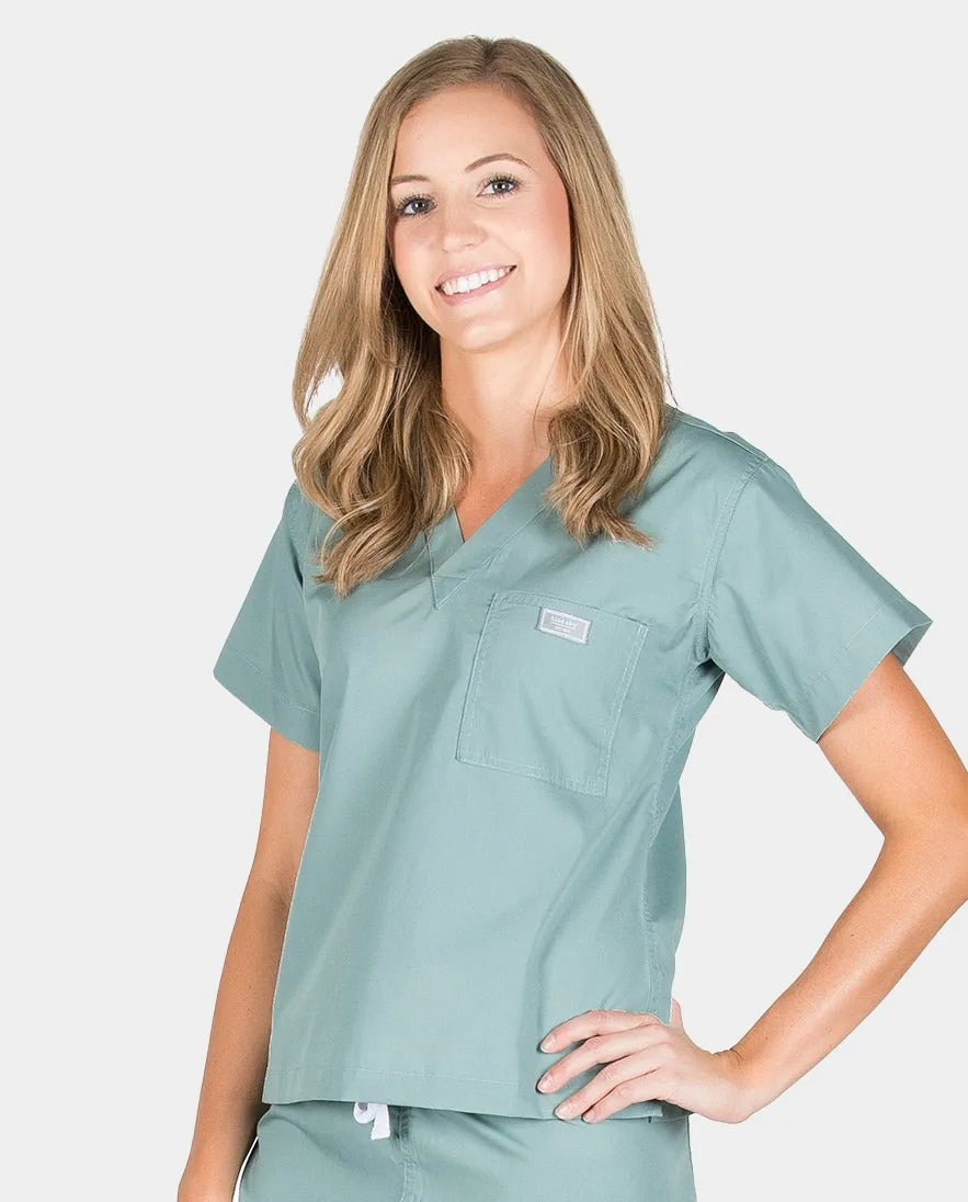 FINAL SALE - Grey Label Simple Scrub Tops