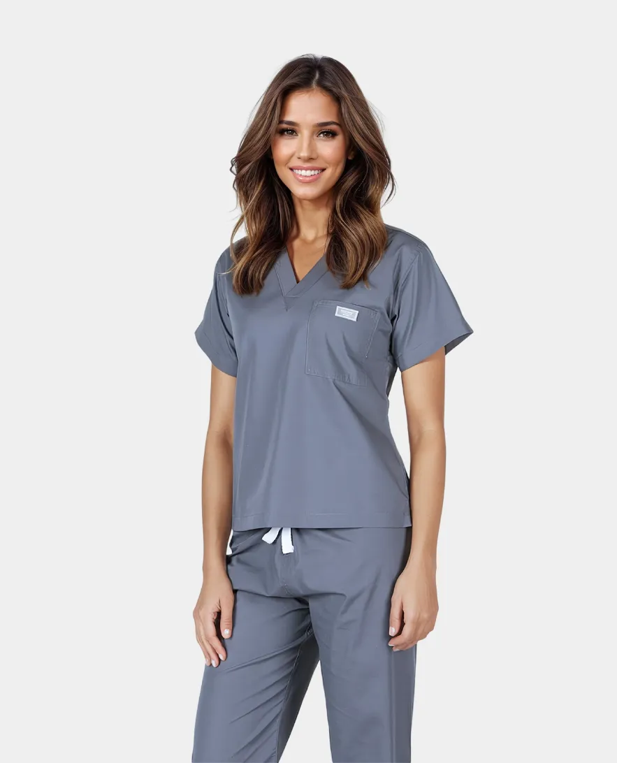 FINAL SALE - Grey Label Simple Scrub Tops