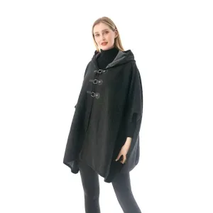 Irelandia Hooded Cape Coat