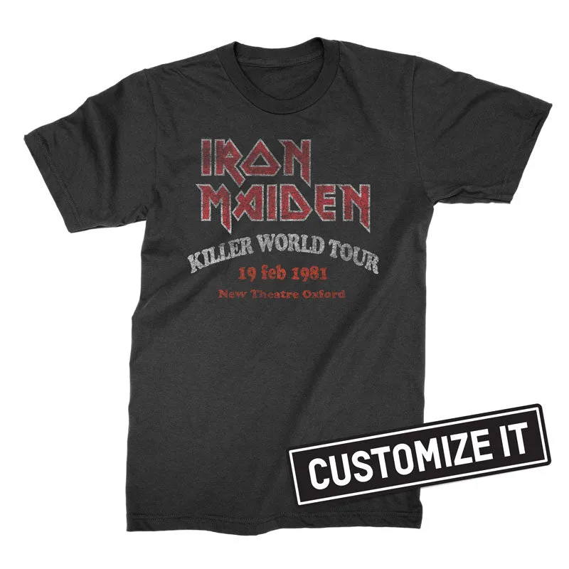 Iron Maiden Custom Tour - T-Shirt