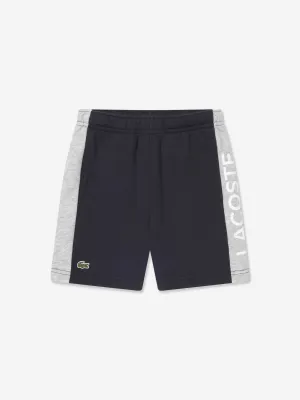 Lacoste Boys Logo Shorts in Navy