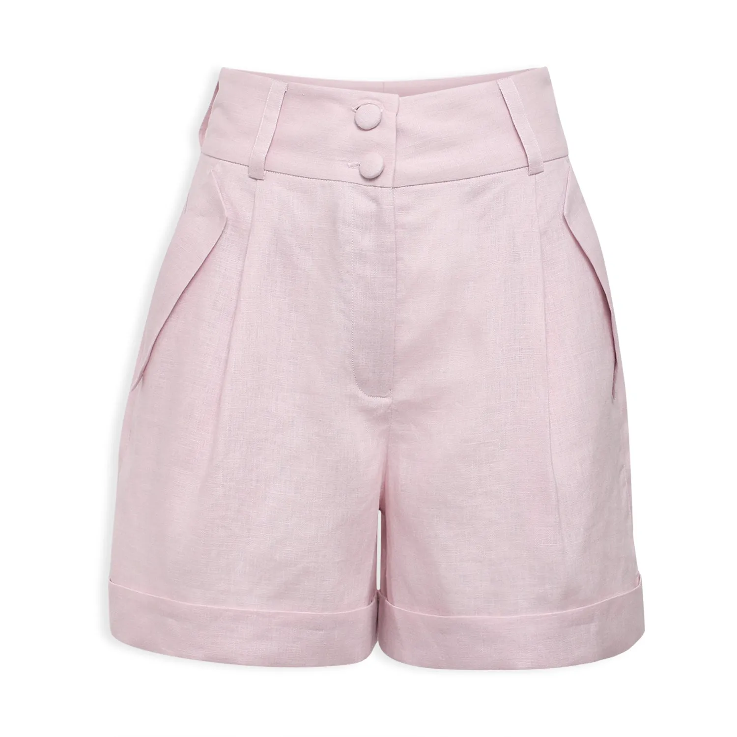 Linen Mini Shorts