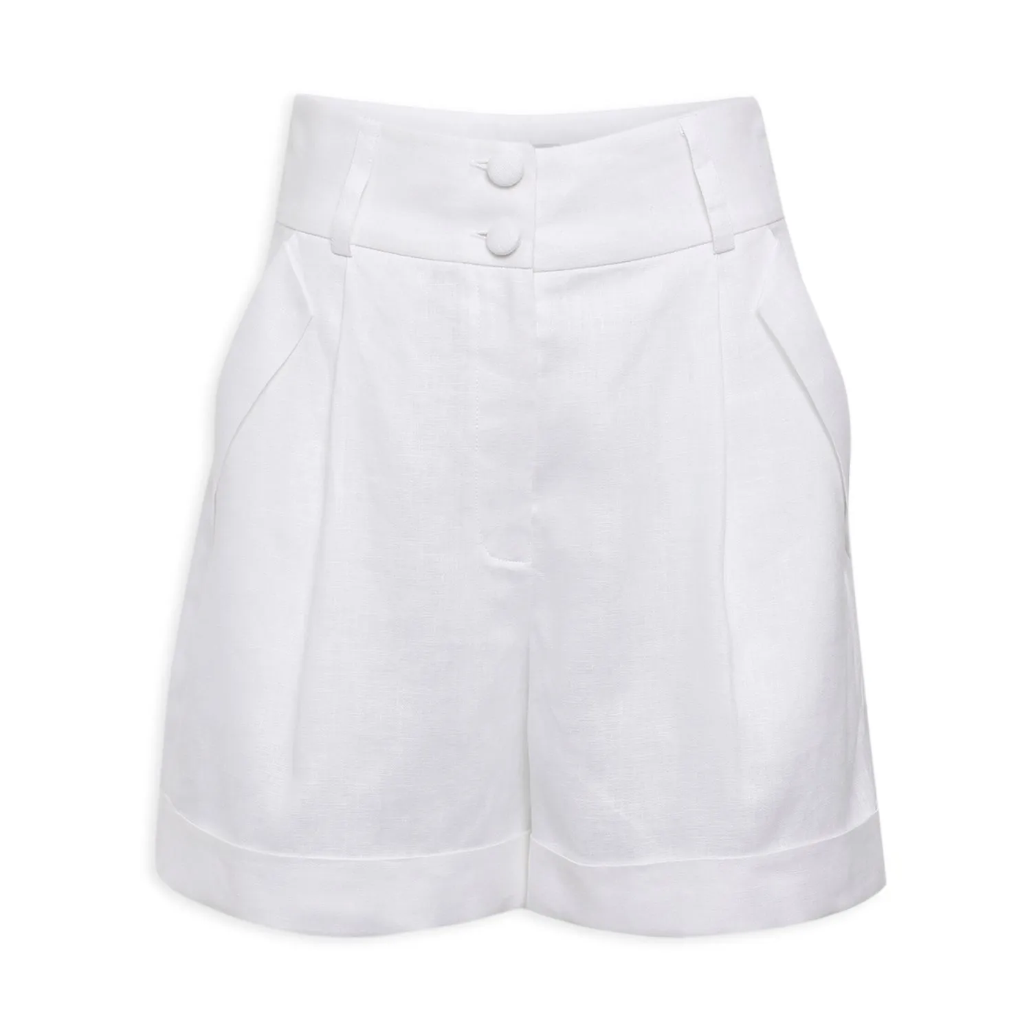 Linen Mini Shorts