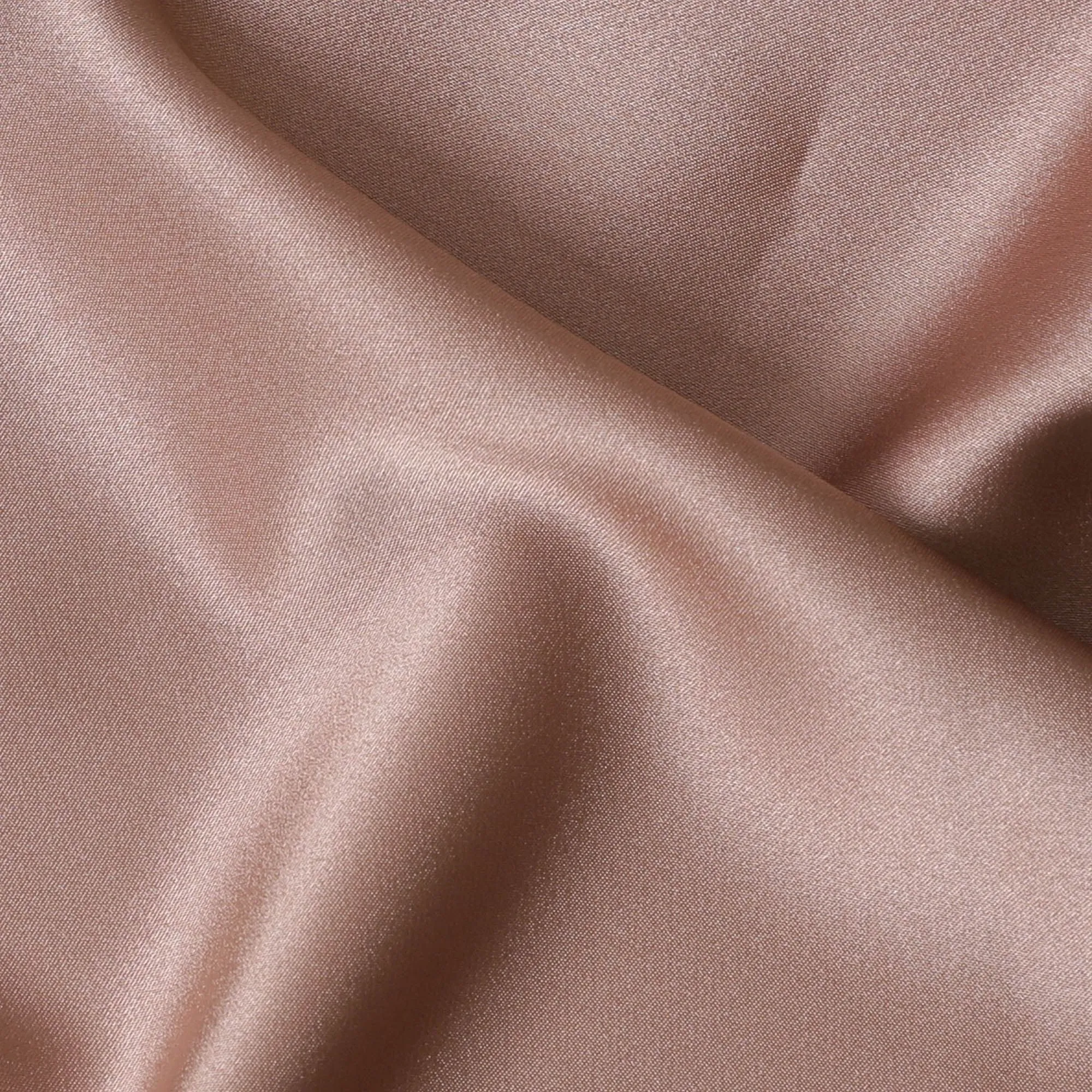 Luxurious Mocha Crepe Satin Fabric - Made in Japan - 140cm Wide -D18265