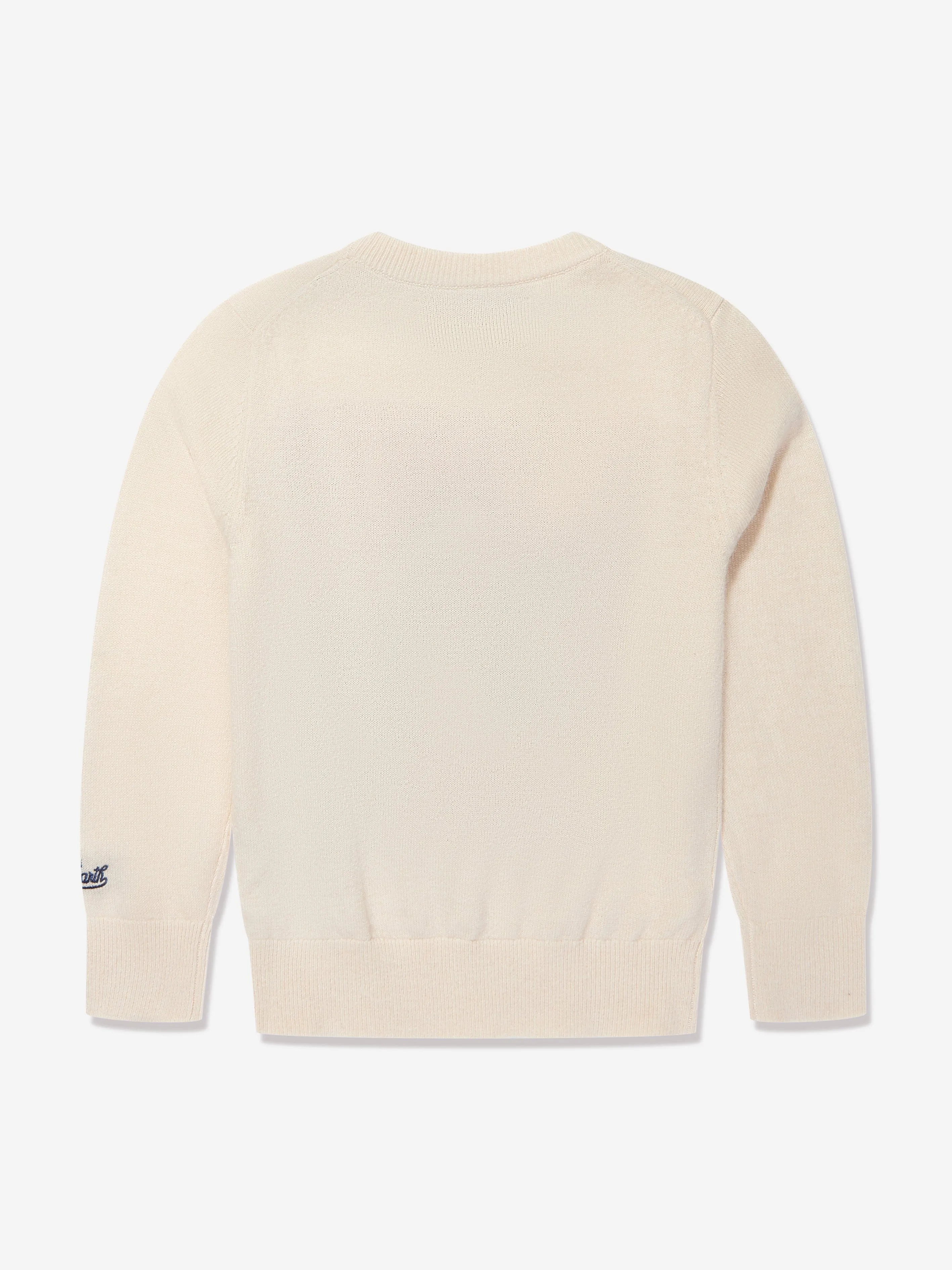 MC2 Saint Barth Boys St Moritz Jumper in Ivory