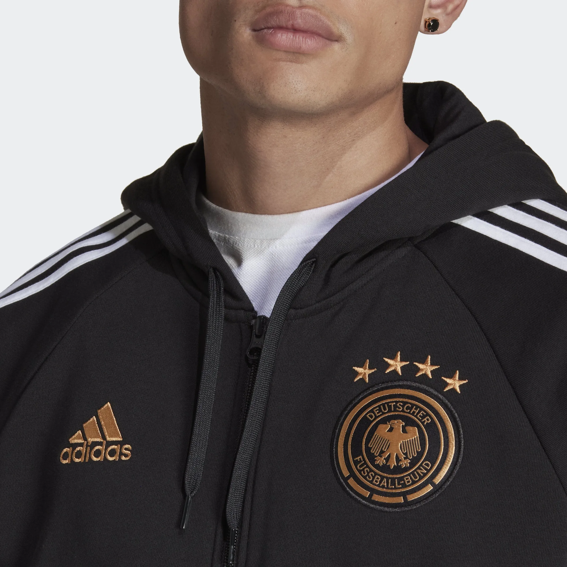 Men's adidas Germany DNA Full-Zip Hoodie