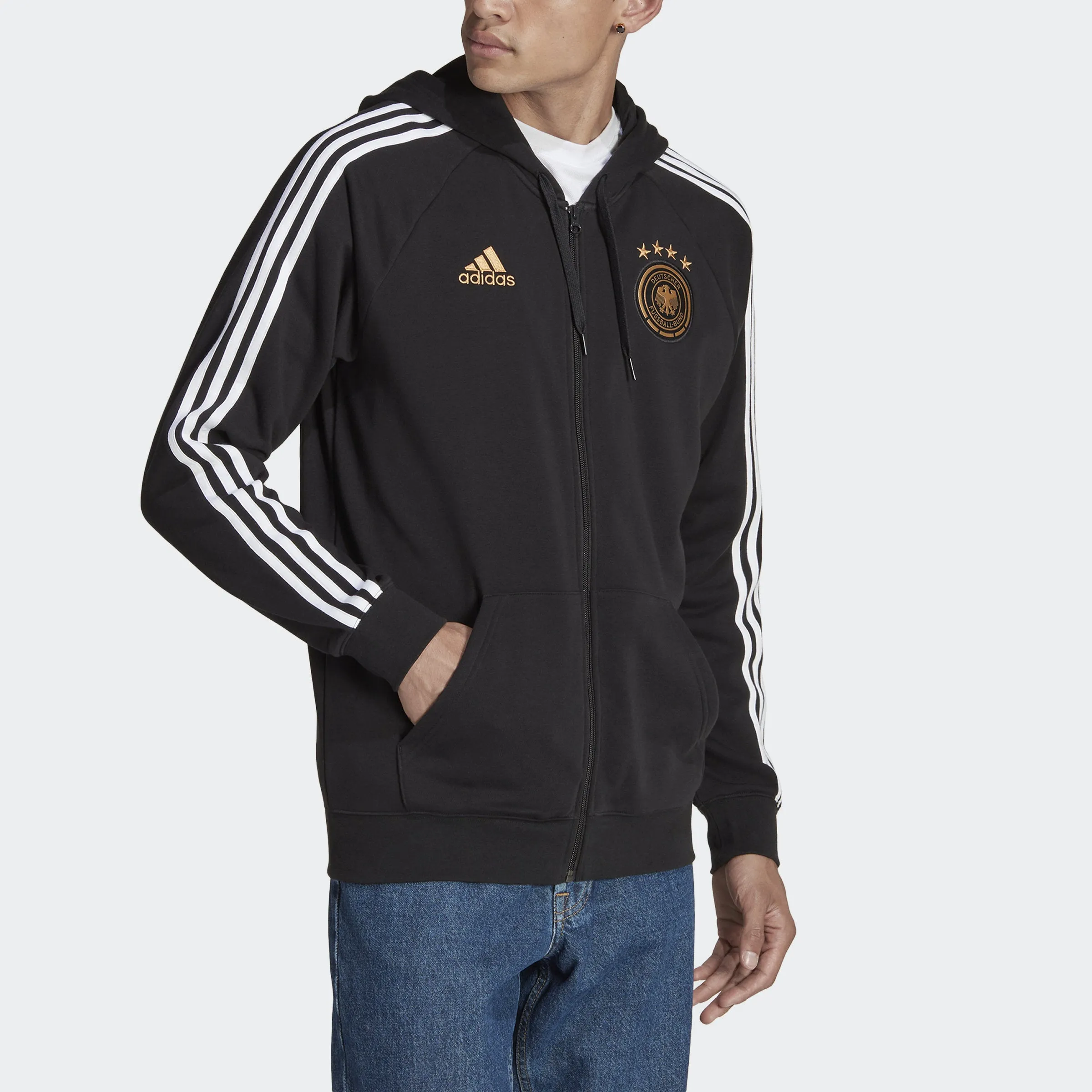 Men's adidas Germany DNA Full-Zip Hoodie