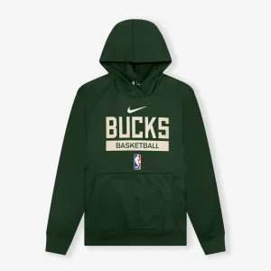 Milwaukee Bucks Spotlight Dri-FIT NBA Pullover Hoodie - Green