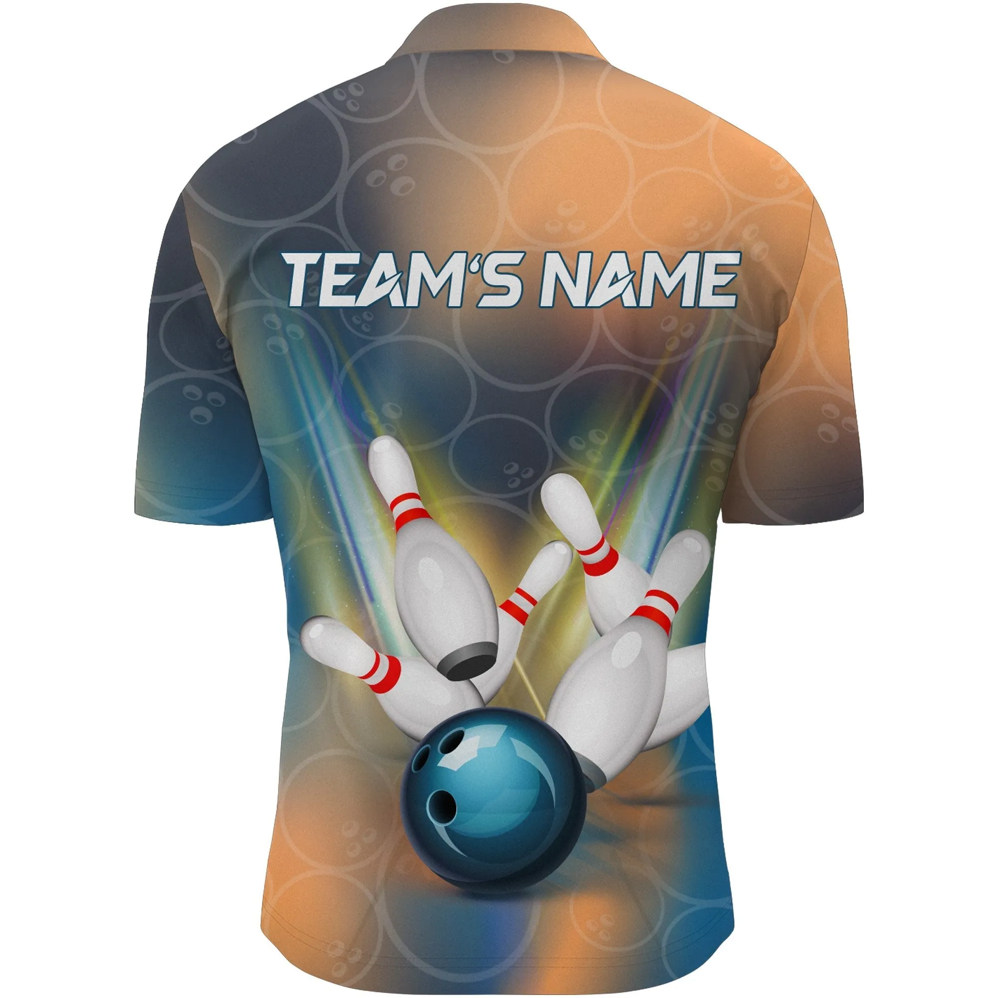 Personalized Bowling Quarter-Zip Shirt Men 3D Bowling Jersey Custom Bowling Team League Shirts