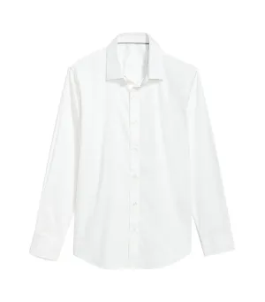 Regular-Fit Pro Signature Tech Dress Shirt for Men Bright White