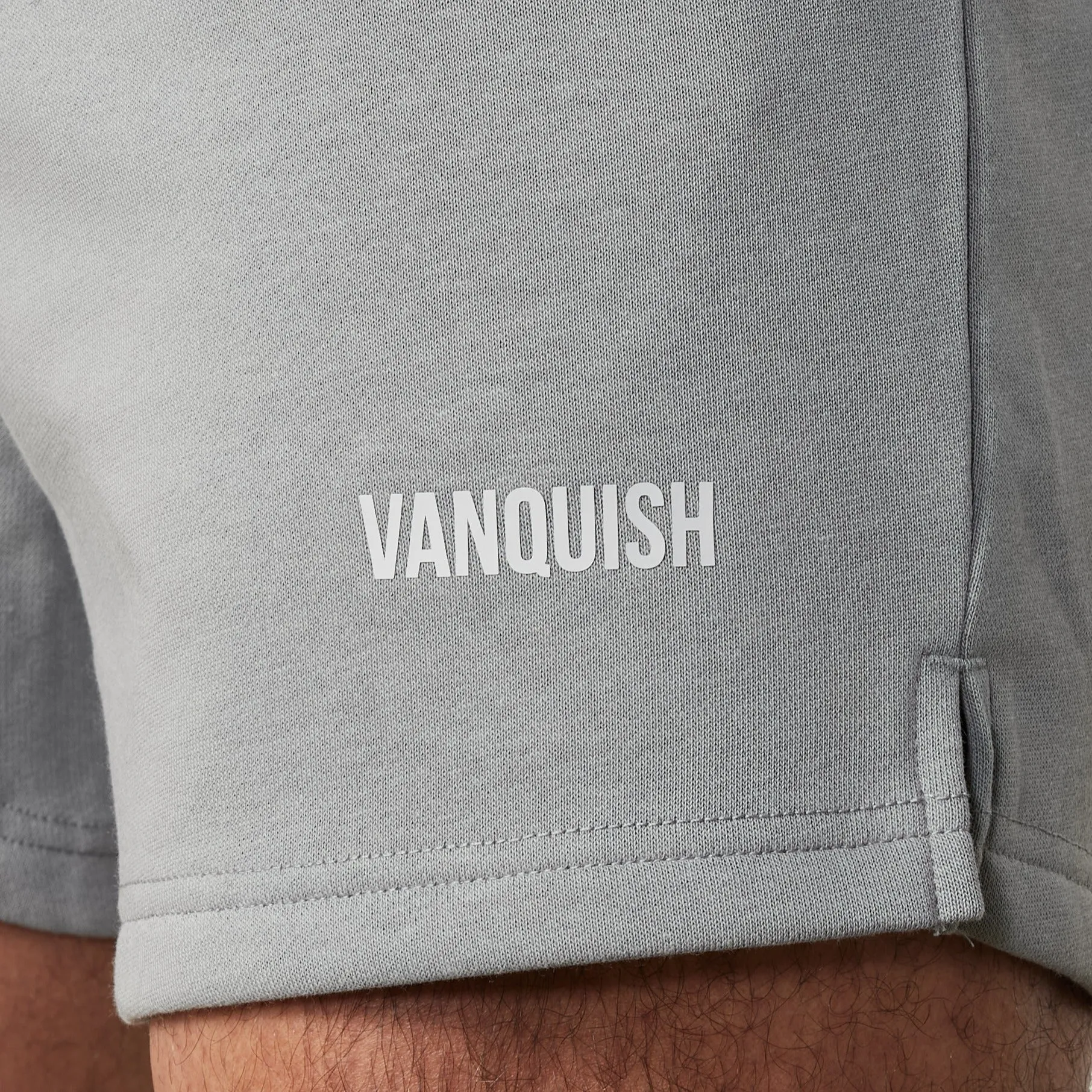 Vanquish Essential Steel Grey Regular Fit Shorts