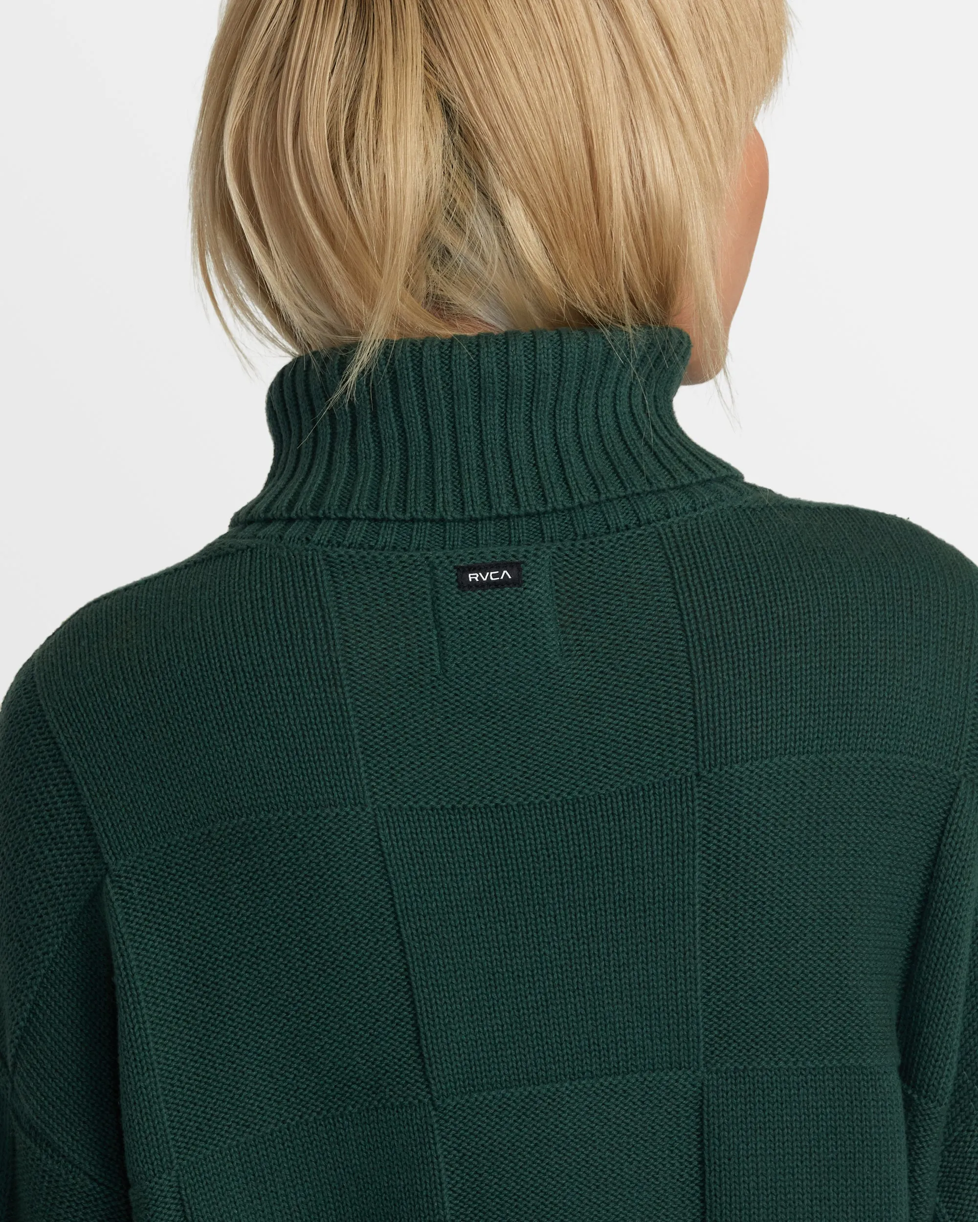 Vineyard Turtleneck Sweater - Pineneedle